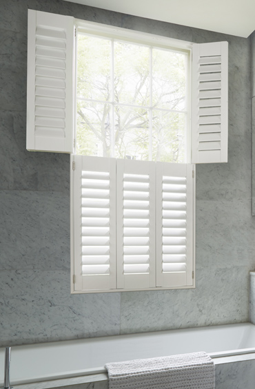 wooden window shutters